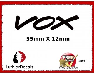 Vox Guitar Decal 249b
